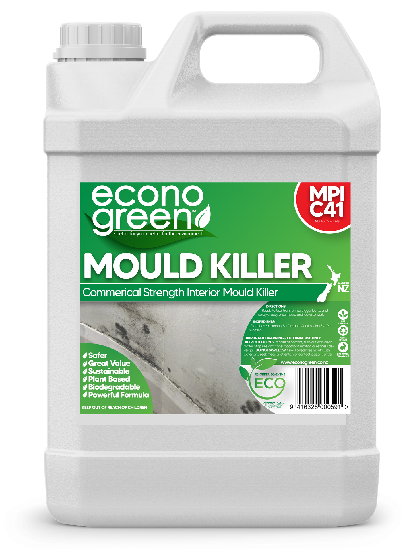 Commercial Strength Interior Mould Killer