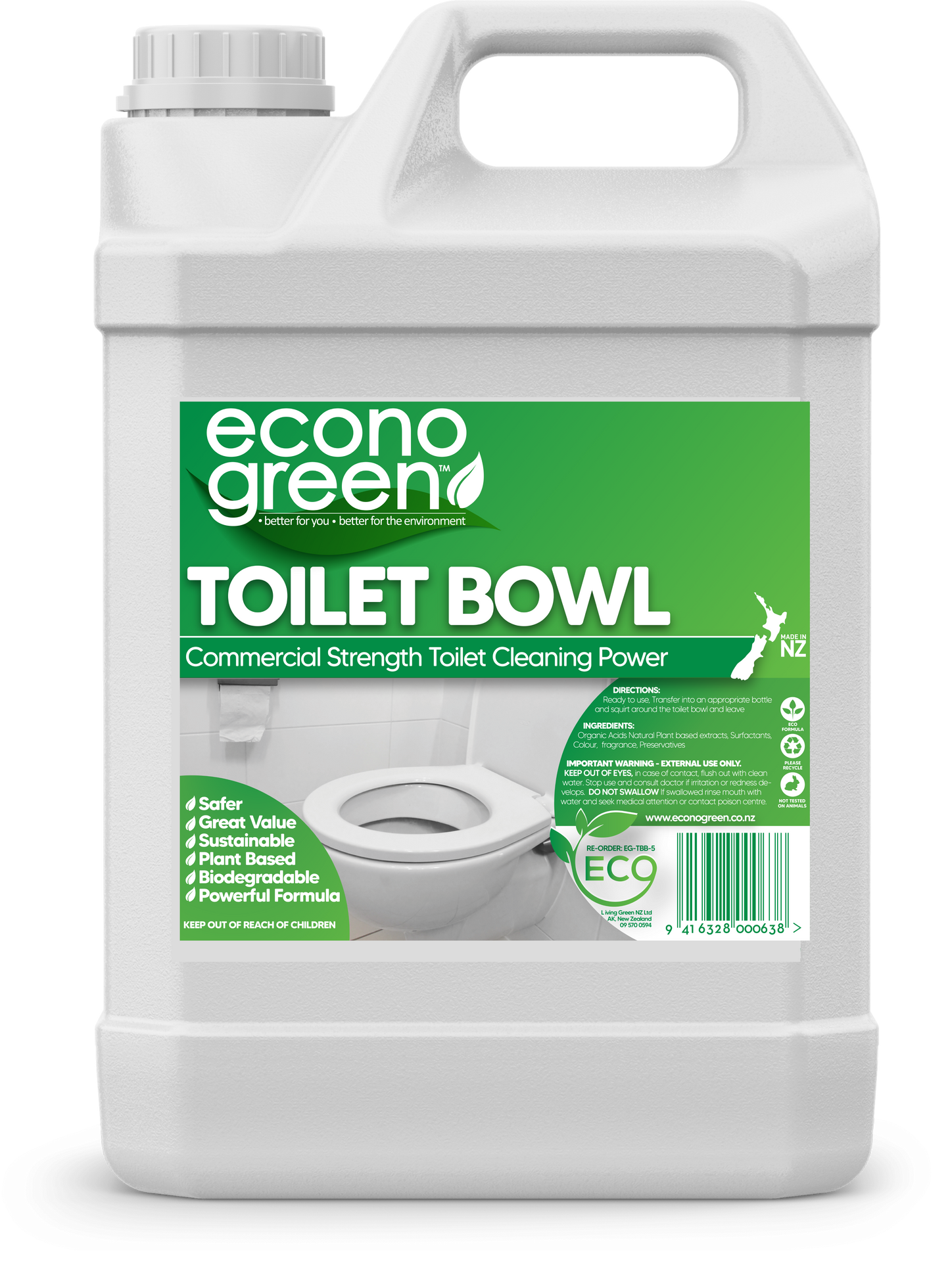 Commercial Strength Toilet Bowl